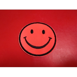 Aplikacja okrągła buźka do wklejania (jaskrawy róż)